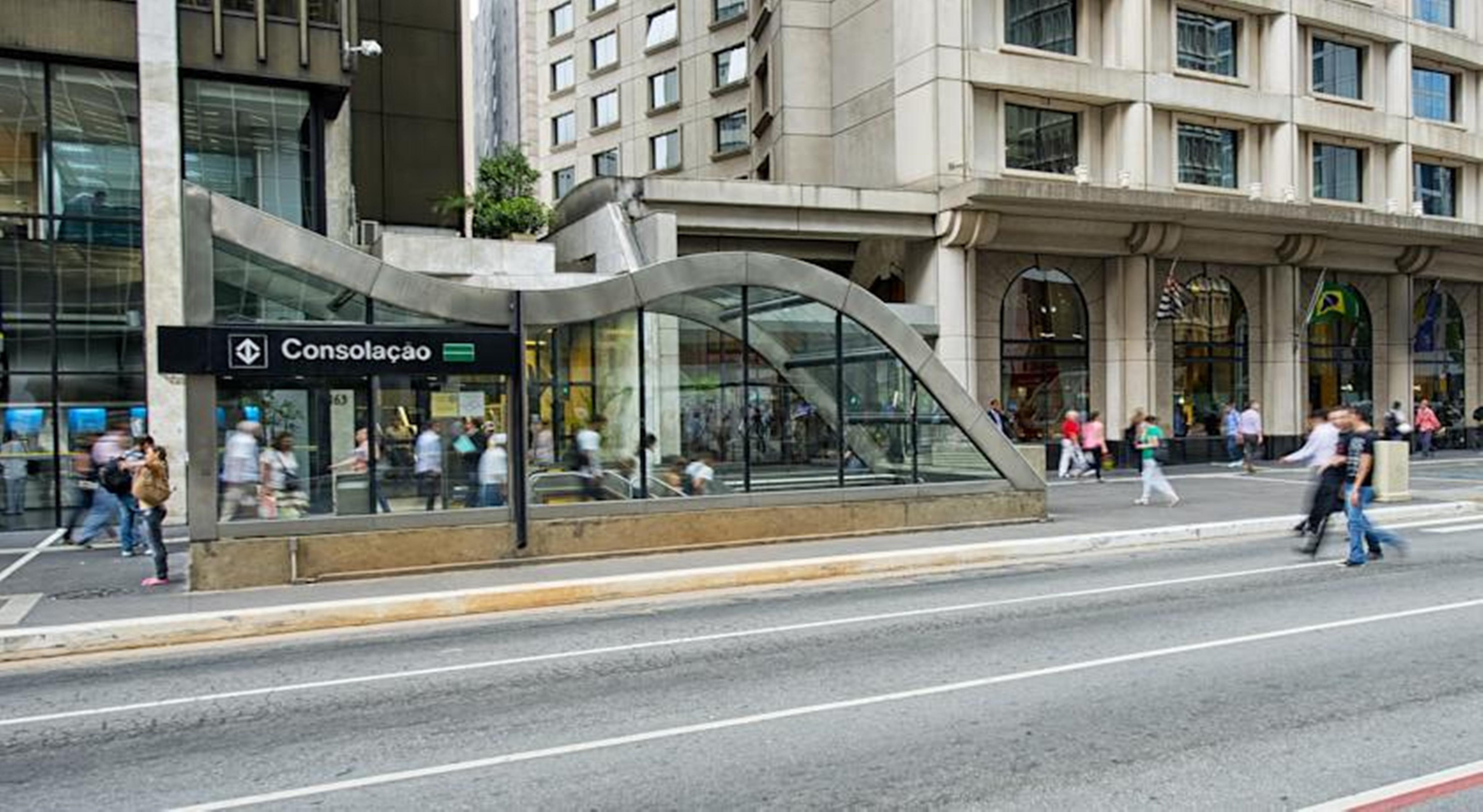 Hotel Meliá Paulista São Paulo Exteriér fotografie The station entrance