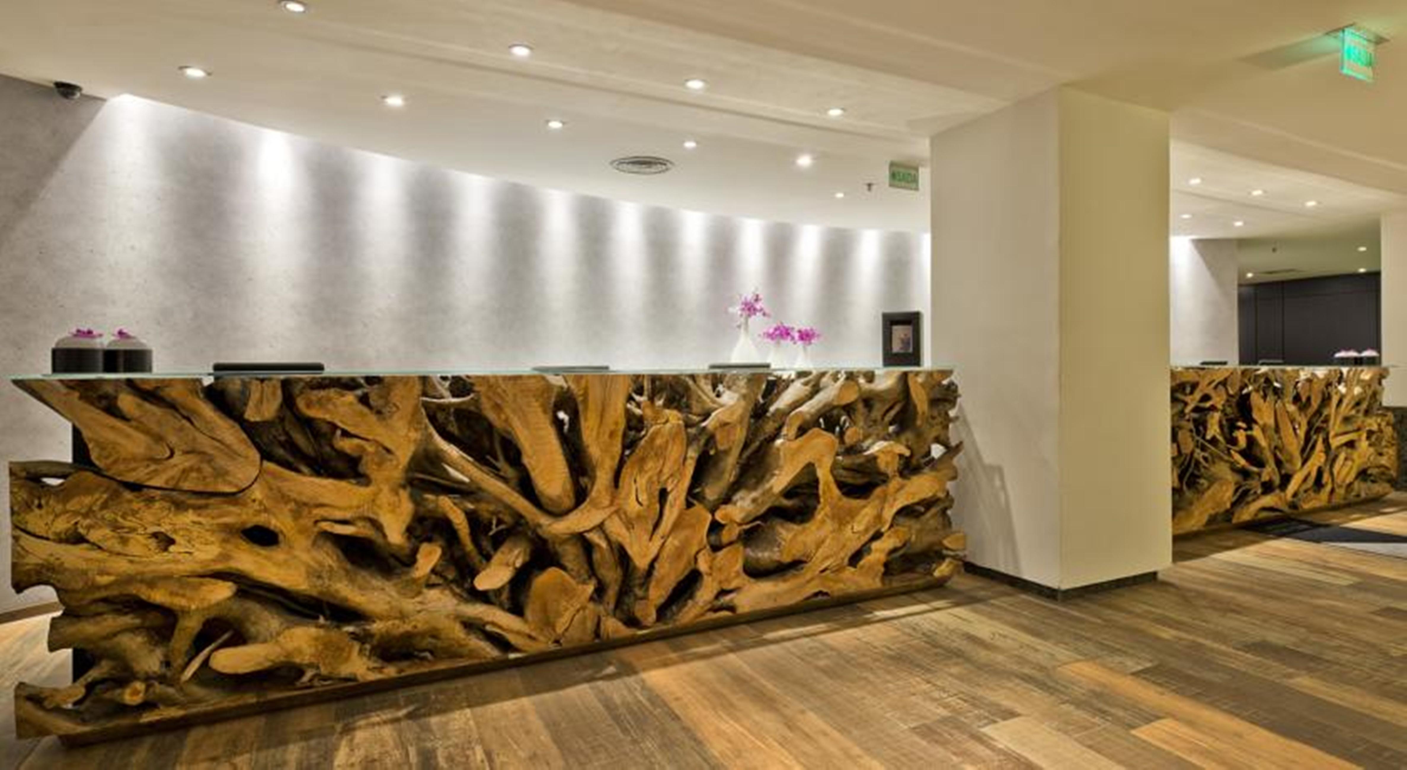 Hotel Meliá Paulista São Paulo Exteriér fotografie Reception desk at the hotel