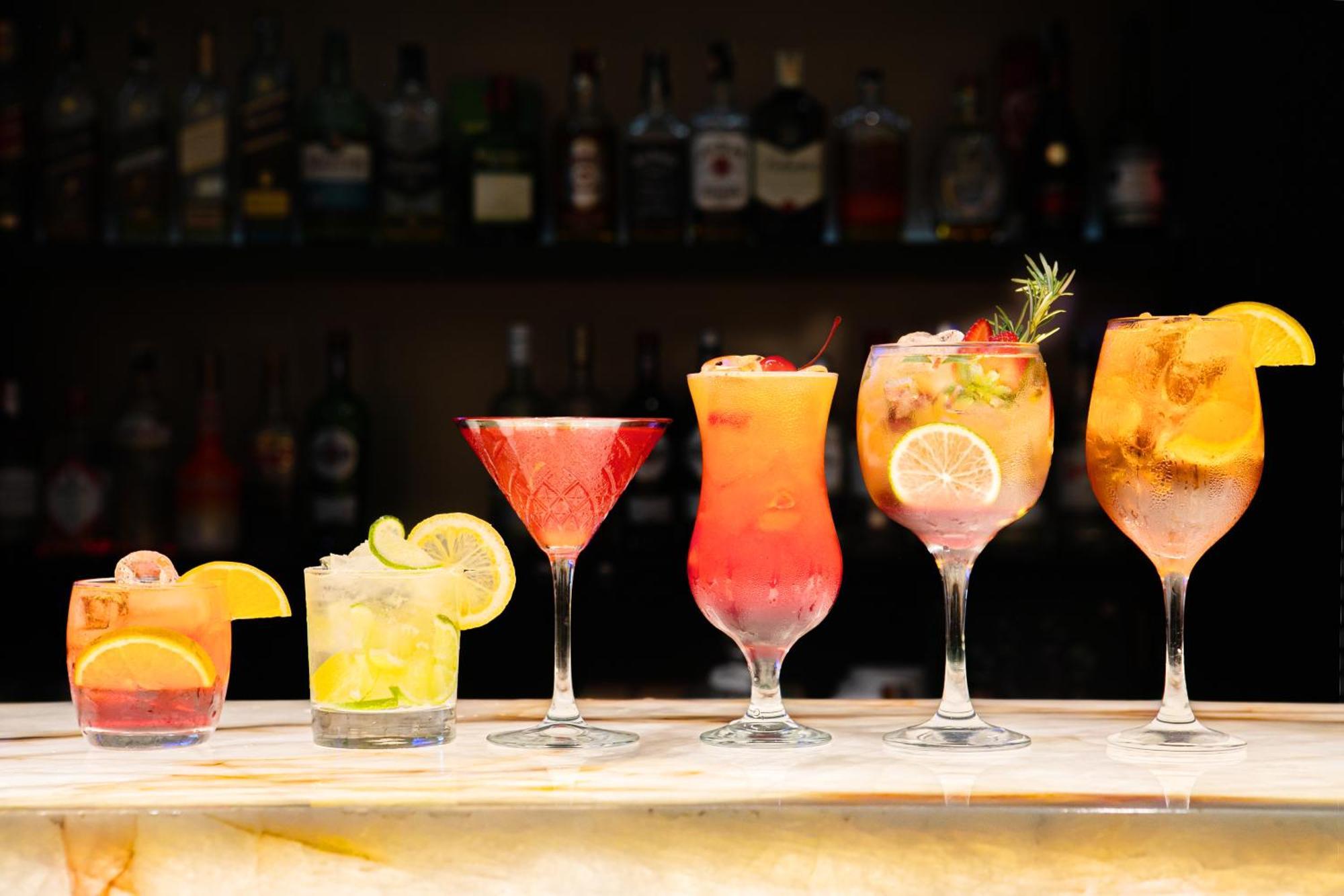 Hotel Meliá Paulista São Paulo Exteriér fotografie A selection of cocktails